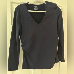 OGL Black Brami Long Sleeve Top